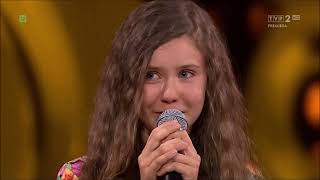 Marysia Stachera  Arcade Szansa na Sukces Junior Eurovision 2021 Poland [upl. by Ahsitra]