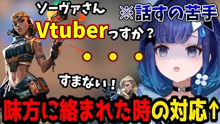 味方に話しかけられた時の対処法を早口で語る紡木こかげ【紡木こかげ  ぶいすぽ切り抜き】 [upl. by Holmun]