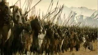 Discurso de Theoden en la carga de los rohirrim  Latinoamérica [upl. by Anaele]