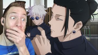 GOJO WAS WAY DIFFERENT Reacting to Jujutsu Kaisen S2 Ep1 quotHidden Inventoryquot [upl. by Haily907]