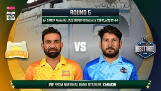 Live  Peshawar vs Abbottabad  Match 51  National T20 202324  PCB  M1W1A [upl. by Htebarual615]