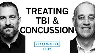 How to Treat Concussion amp Traumatic Brain Injury  Dr Mark DEsposito amp Dr Andrew Huberman [upl. by Kingdon]