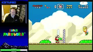 VOD0053 Mario March Super Mario World part 1 [upl. by Meihar]