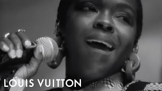 Ms Lauryn Hill for the Men’s SpringSummer 2021 Show  LOUIS VUITTON [upl. by Gannes696]