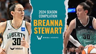 Breanna Stewart 2024 Highlights Vol 1  WNBA Hoops [upl. by Kcirdnekal]