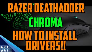 Razer Deathadder Chroma Driver Tutorial  How To Help Tips and Advice [upl. by Marko]