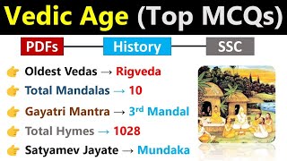 The Vedic Age  Top MCQs  Ancient History Gk  Vedic Period  Important Topic For SSC CHSL [upl. by Esmond]