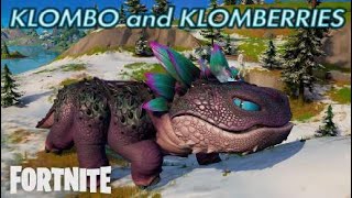 Feed Klomberries to a Klombo Ride a Klombo Blow Hole Fortnite Chapter 3 Season 1 [upl. by Ahsein856]