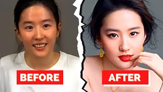 15 Most Beautiful Chinese Actresses With and Without Makeup [upl. by Olva]