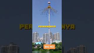 Wahana Gyro drop Tower China shorts wahana extreme gyrodroptower china [upl. by Leahcim]