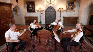 Belin Quartet performs Arriaga String Quartet No 2 in A Major [upl. by Euqinobe]