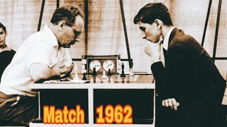 Mikhail Botvinnik vs Bobby Fischer Varna Olympiad Final  A Match 1962 chess [upl. by Ihcelek]