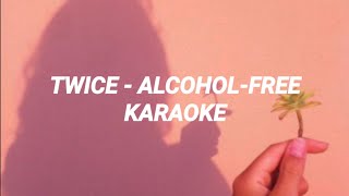 TWICE 트와이스 AlcoholFree KARAOKE with Easy Lyrics [upl. by Mcgannon752]