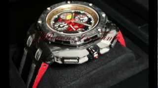 Audemars Piguet AP GRAND PRIX CARBON OFFSHORE LIMITED 1750 PCS 26290IOOOA001VE01wmv [upl. by Fabron]