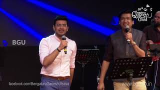 BAANIGONDU ELLE ELLIDE  MP Tejasvi Surya amp Vijay Prakash  58th Bengaluru Ganesh Utsava 2020 [upl. by Aihtennek103]