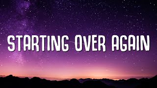 Starting Over Again Lyrics  Marielle B [upl. by Leunas559]