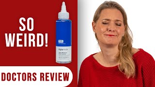 Hylamide High Efficiency Cleaner  the weirdest cleanser ever  Doctors Review [upl. by Ariaek]