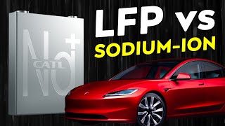 Sodium Ion vs Lithium Ion Batteries  Tesla Model 3 LFP Replacement [upl. by Novi]