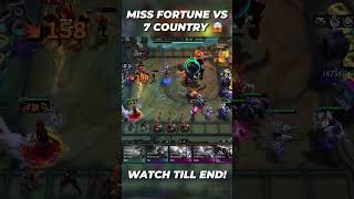 Miss Fortune VS 7 country Infernal Invocation Dreadsteed [upl. by Freberg662]