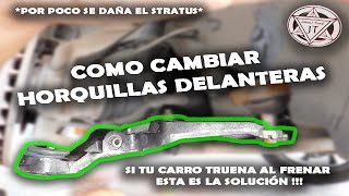 COMO CAMBIAR HORQUILLAS DELANTERAS  DODGE STRATUS  Por Poco Se Daña El Stratus [upl. by Htyderem]