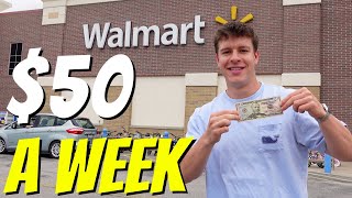 50 BULKING ON A BUDGET  Weekly Grocery Haul To Build Muscle [upl. by Madanhoj]