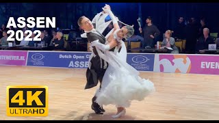 Michal Le amp Sandra Jablonska  Viennese Waltz  Open World Amateur Ballroom Championship ASSEN 2022 [upl. by Annelise]