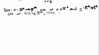 Multivariable Functions Lecture 2 Part 4 Composition of Functions [upl. by Ramyar]