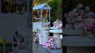 Outdoor Wedding Decoration inspiration [upl. by Ipoillak]