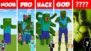 Minecraft REAL LIFE ZOMBIE HOUSE BUILD CHALLENGE  NOOB vs PRO vs HACKER vs GOD  Animation [upl. by Ovida]