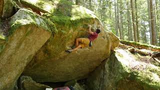 Squamish Bouldering Wild Kingdom V3 [upl. by Chaing390]