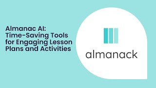 Create lessons worksheets activities and more in minutes with Almanacai [upl. by Heringer238]