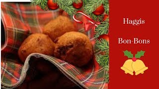 Christmas Haggis BonBons haggis balls Recipe amp Cook with me [upl. by Houser]