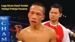 Laga Daud Yordan Vs Petinju Panama Daud Yordan Jatuh Dan Bangkit Lagi [upl. by Enom213]