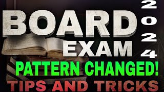 CBSE board EXAM TIPS and tricks  IMPROVING Competency level  Changes in Board exam pattern 2024 [upl. by Nanah]