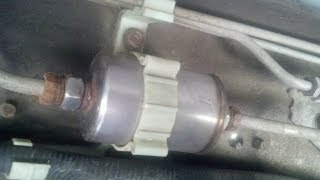 9698 Chevy CK pickup fuel filter replacement [upl. by Redd]