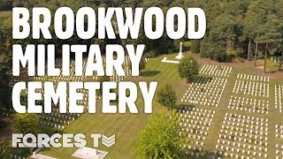 Brookwood Visiting The UKs Largest Commonwealth War Graves Commission Cemetery  Forces TV [upl. by Gyasi]