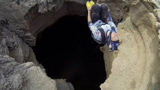 Extreme BASE jumps in Majlis Al Jinn Oman [upl. by Oniskey787]