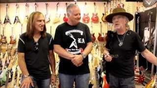 Brad Whitford and Dave Amato at Normans Rare Guitars [upl. by Merna328]