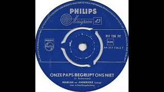 Marian amp Annerieke  Onze paps begrijpt ons niet 1957 [upl. by Cumine]