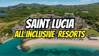 Top 10 BEST All Inclusive Resorts in St Lucia  2024 Your Ultimate Caribbean Escape [upl. by Tannenwald]