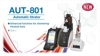 AUT801Automatic titrator Product Introduction [upl. by Gardie]