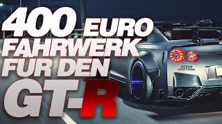 400 Euro Gewindefahrwerk für den NIssan GTR  KW oder Chinafahrwerk [upl. by Eirene]