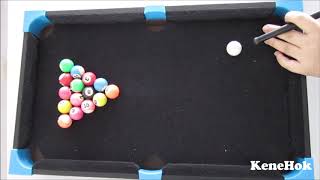 Pool Table TableTop Billiards  KeneHok [upl. by Nessi]