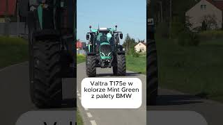 Nasza testowa Valtra T175e została pomalowana lakierem z palety BMW o nazwie Mint Green valtra [upl. by Ezaria]