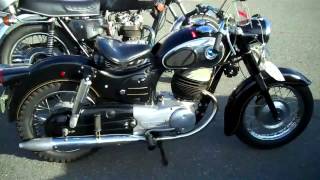 1964 Sears Allstate motorcycle 250ccPuch 2 stroke Twinglequot [upl. by Enomas]