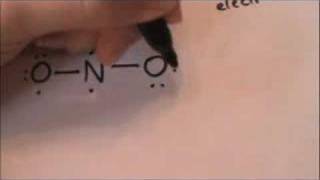 Lewis Structure 6 Nitrite ion [upl. by Blackington141]