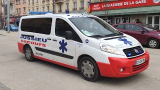 Intervention dambulances à Belfort Jussieu Secours [upl. by Lauryn]