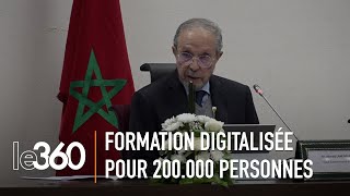 Recensement de la population Ahmed Lahlimi présente la plateforme de formation en ligne [upl. by Antipas]