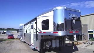 20195 Bighorn Livestock BLE8X16SR  Lakota Trailers [upl. by Emersen]