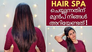 HAIR SPA  All Your Doubts Cleared  Malayalam  Keerthis Katalog [upl. by Swithbert126]